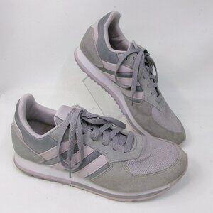 Adidas Forum Ladies Running Shoes Size 8 Soft Gray & Pink